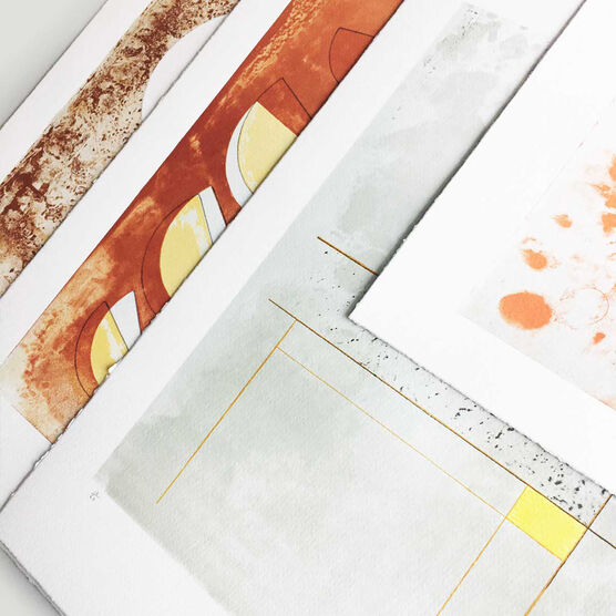 Barbara Hepworth The Aegean Suite portfolio of 9 prints